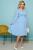 Платье "Трепетное чувство" (нежно-голубое) П3472 capsule
