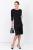 Платье Леди Ламбада (черное) ХИТ П1177-1