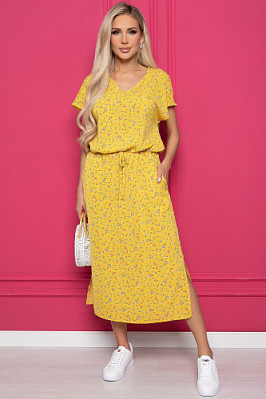 Платье "Виолетта" (желтое) П8905