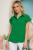Блуза "Карьеристка" (ярко-зеленая) Б3636